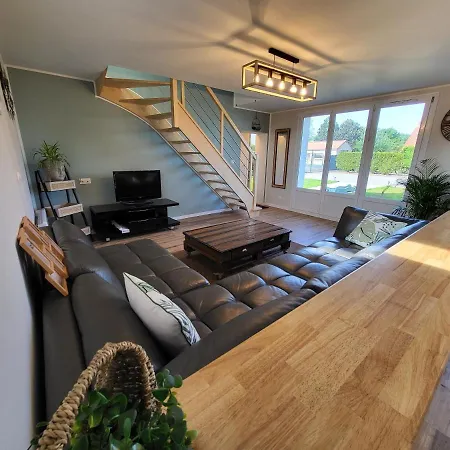 펜션 La Maison Des 8 Personnes Ghyvelde